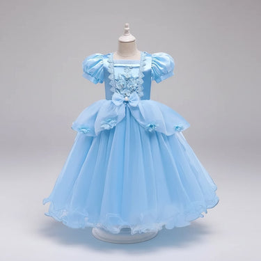 Kids' Halloween Princess Costume Dress With Tiara Wand And Accessories Set - Image 5