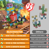 Light Up Magnetic Blocks Blockmaster Light-Up Building With Glowing Patterns Snap Together No Instructions Needed - Image 5