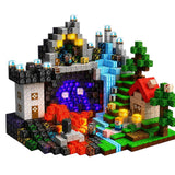 Light Up Magnetic Blocks Blockmaster Light-Up Building With Glowing Patterns Snap Together No Instructions Needed - Image 3