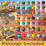 Light Up Magnetic Blocks Blockmaster Light-Up Building With Glowing Patterns Snap Together No Instructions Needed - Image 9