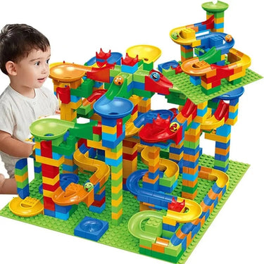 Marble Run Building Blocks With Easy To Assemble - Image 1