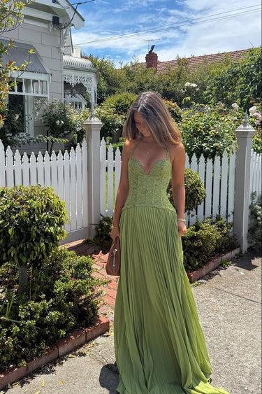 Maxi Dress Dress for Women Pleated Corset Formal Women's Maxi Dress - Image 3
