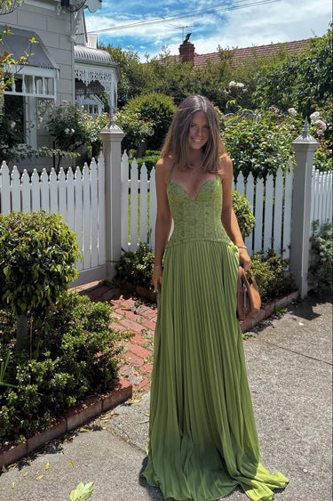 Maxi Dress Dress for Women Pleated Corset Formal Women's Maxi Dress - Image 4