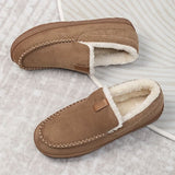 Men's Slip On Shoes with Comfortable Loafer Style and Wool - Image 11