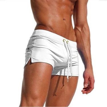 Men's Swim Trunks Adjustable Swimming Shorts Drawstring - Image 1