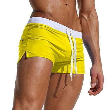 Men's Swim Trunks Adjustable Swimming Shorts Drawstring - Image 3