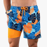 Men's Swim Trunks Adjustable Swimming Shorts Drawstring - Image 8