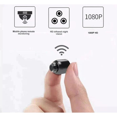Mini WiFi Camera With 1080P Night Vision And Easy App Setup For Home Security - Image 9