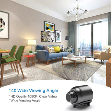 Mini WiFi Camera With 1080P Night Vision And Easy App Setup For Home Security - Image 4