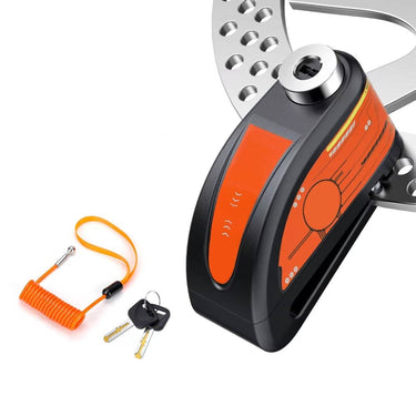 Motorcycle Disc Lock Alarm With 120dB Motion Sensor And Waterproof Body - Image 1