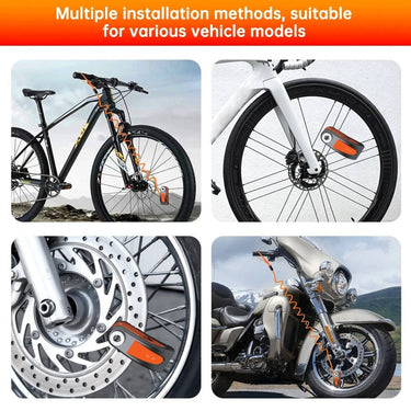 Motorcycle Disc Lock Alarm With 120dB Motion Sensor And Waterproof Body - Image 5