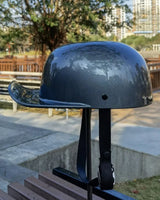Motorcycle Helmet With Classic Cap Style Dot Approved - Image 10
