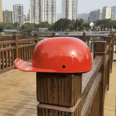 Motorcycle Helmet With Classic Cap Style Dot Approved - Image 14