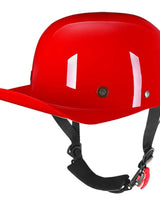 Motorcycle Helmet With Classic Cap Style Dot Approved - Image 15