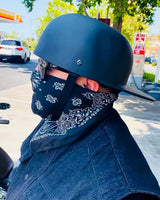 Motorcycle Helmet With Classic Cap Style Dot Approved - Image 2