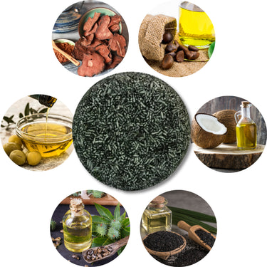 Natural Solid Shampoo Bar To Restore Colour To Grey Hair - Image 5