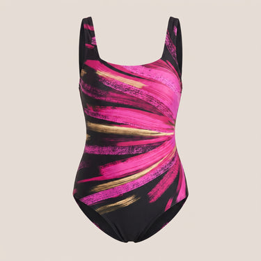 One Piece Swimsuit Flattering Square Neck - hero