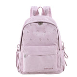 Plush Backpack with Adjustable Padded Shoulder and Zip Pocket - Image 2