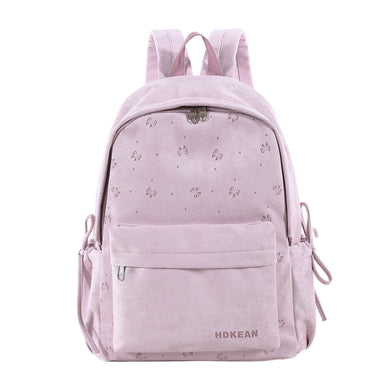Plush Backpack with Adjustable Padded Shoulder and Zip Pocket - Image 2