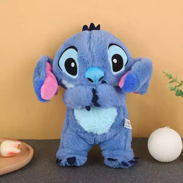 Plush Sleep Aid Toy Stitch With Glowing Chest And Sound Features Compagnon De Sommeil Perfect For Snuggling - Image 2
