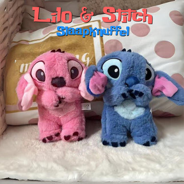 Plush Toy Blue And Pink Plush With White Belly - Image 5