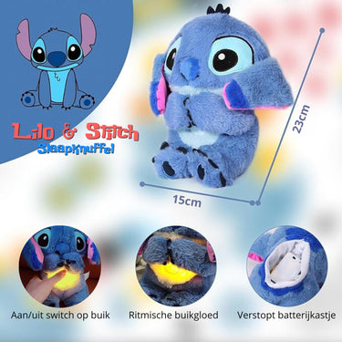 Plush Toy Blue And Pink Plush With White Belly - Image 6