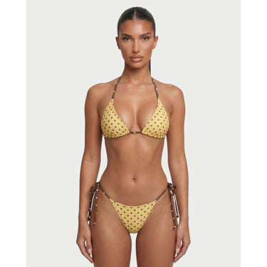 Polka Dot Bikini Set Adjustable Two-Piece String Tie-Side - Image 1