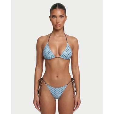Polka Dot Bikini Set Adjustable Two-Piece String Tie-Side - Image 6