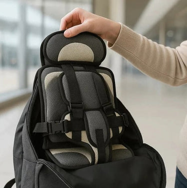 Portable Car Seat For Travel Foldable Design With Quick-Install Harness System And 5-Point Safety Harness - Image 18