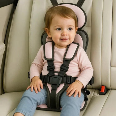 Portable Car Seat For Travel Foldable Design With Quick-Install Harness System And 5-Point Safety Harness - Image 6