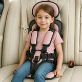 Portable Car Seat For Travel Foldable Design With Quick-Install Harness System And 5-Point Safety Harness - Image 12