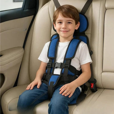 Portable Car Seat For Travel Foldable Design With Quick-Install Harness System And 5-Point Safety Harness - Image 10