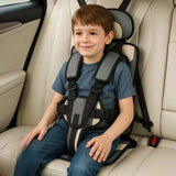 Portable Car Seat For Travel Foldable Design With Quick-Install Harness System And 5-Point Safety Harness - Image 14