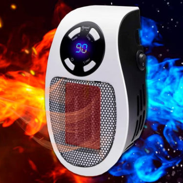 Portable Electric Heater With Thermostat Mini Plug In Space Heater For Small Rooms Adjustable Temperature Settings - Image 1