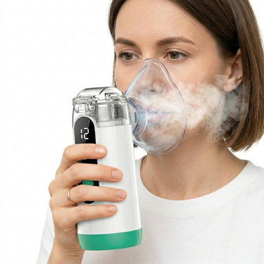 Portable Nebulizer With USB Rechargeable Whisper-Quiet Operation And Ultrafine Mist - Image 1