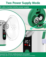 Portable Nebulizer With USB Rechargeable Whisper-Quiet Operation And Ultrafine Mist - Image 5