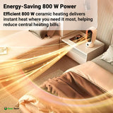 Portable Space Heater For Small Spaces Energy-Saving Room Heater With Instant Heat To Stay Warm This Winter - Image 3