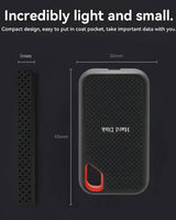 Portable Ssd External Hard Drive High-Speed Data Storage With Durable Aluminum Alloy - Image 6