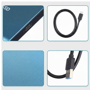 Portable Ssd External Hard Drive High Speed USB Storage 128tb With Durable Aluminum Housing - Image 6