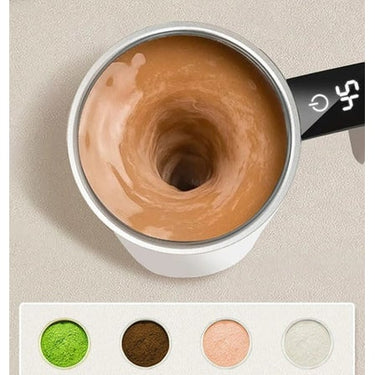 Rechargeable Self-Stirring Mug With Temperature Display - Image 2