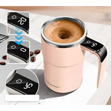 Rechargeable Self-Stirring Mug With Temperature Display - Image 6