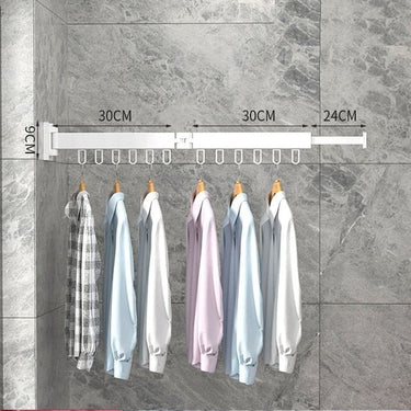Retractable Wall Drying Rack With Space-Saving Design To Reclaim Valuable Floor Space - Image 11