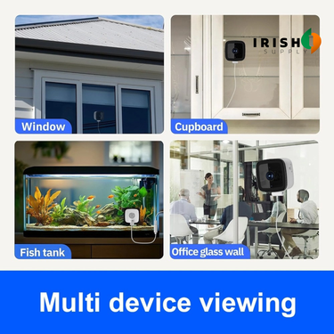 Smart AI Window Security Camera With No Monthly Fees Wireless Indoor Night Vision And SD Card Recording - Image 5