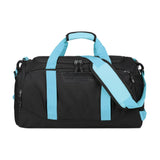Sporty Travel Duffel Bag With Top Handles And Shoulder Strap With Or Accents - Image 4