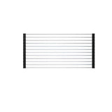 Stainless Steel Folding Drain Rack Expandable Sink Organizer With Food-Safe Silicone Coating For Space-Saving Kitchen Storage - Image 2