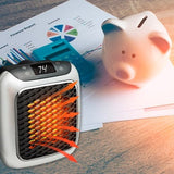 SusanSmith Mini Heater Portable Ceramic Room With Adjustable Thermostat And Quick Heating - Image 6