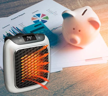 SusanSmith Mini Heater Portable Ceramic Room With Adjustable Thermostat And Quick Heating - Image 6