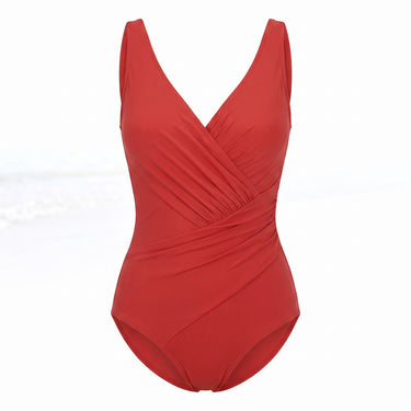 Swimsuit Flattering One-Piece V-Neck - studio
