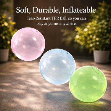 Tear-Resistant Inflatable Ball For Kids Bpa-Free And Self-Sealing - Image 8