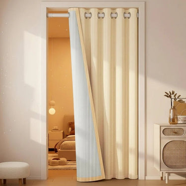 Thermal Insulated Curtain Window Heavy Climate-Insulated Winter For Warmth And Comfort Keeps Heat Inside And Reduces Cold Drafts - Image 1